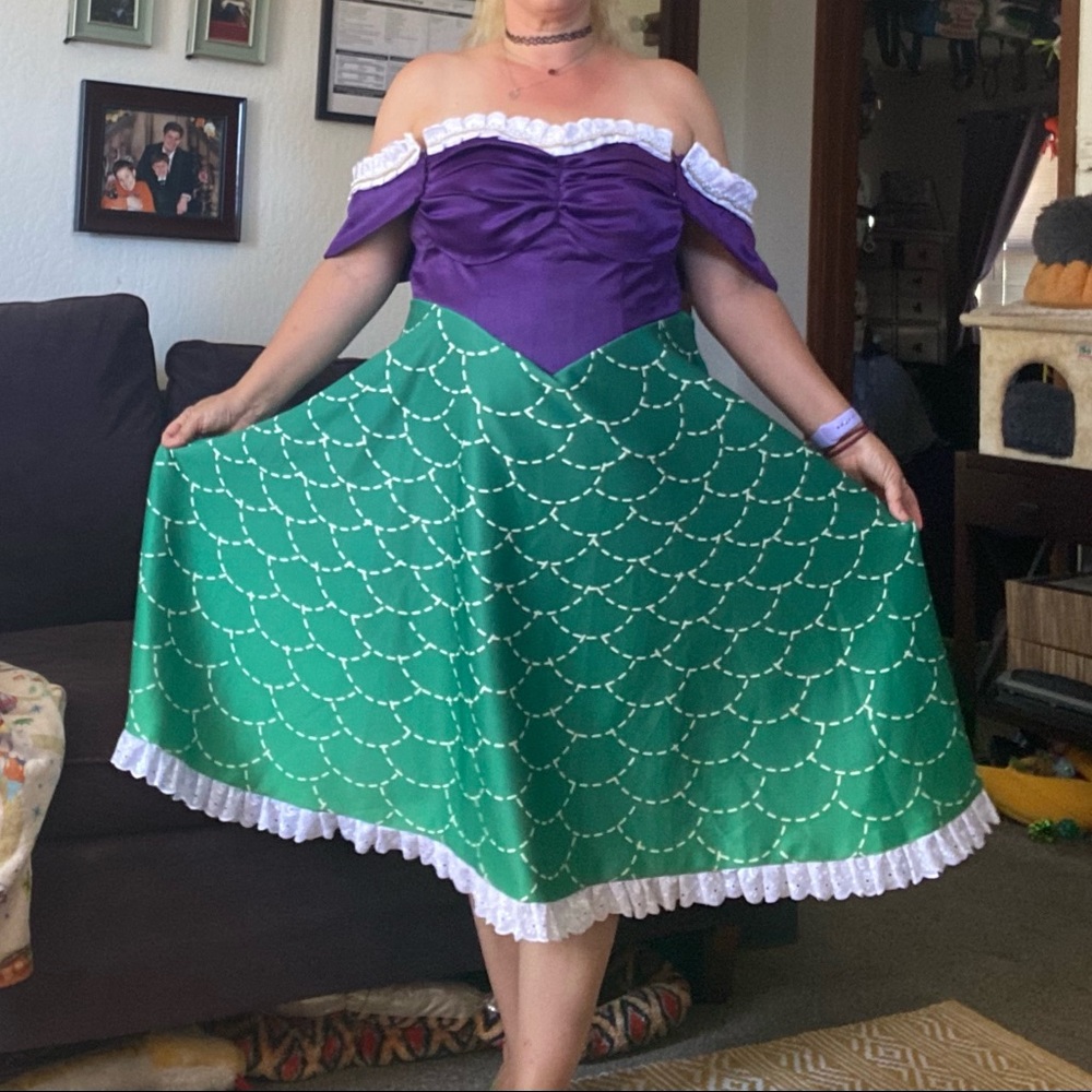 Little Mermaid Ariel custom made dress